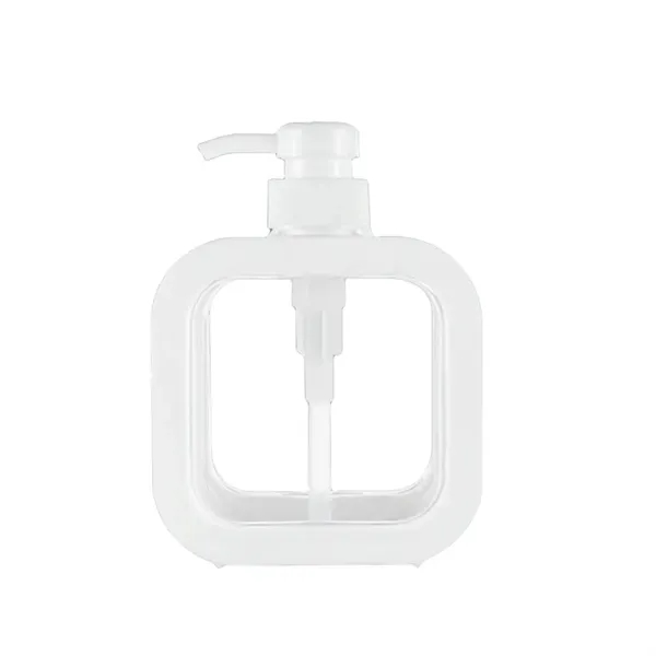 10oz Translucent Plastic Pump Bottle 4