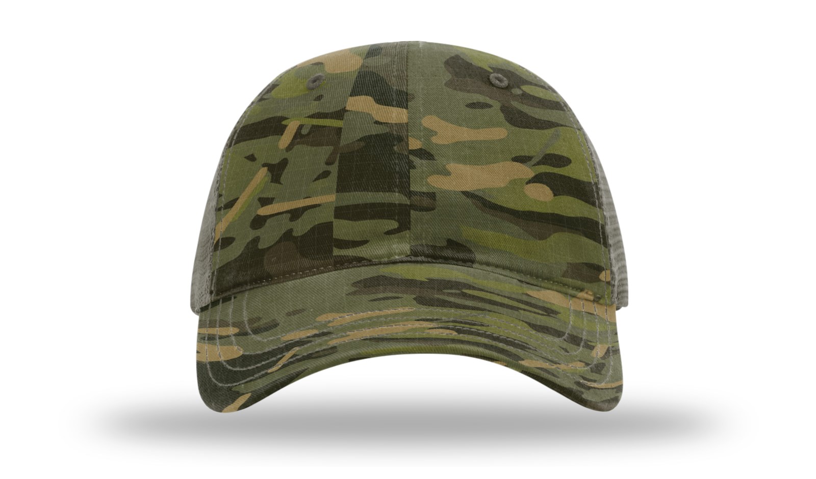Richardson 111PT Relaxed Tactical MultiCam Hats with Embroidery 16