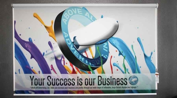 Triton™ Printed Blinds, Blackout, Right Chain Pull - 36"W x 72"L custom roller curtains 8