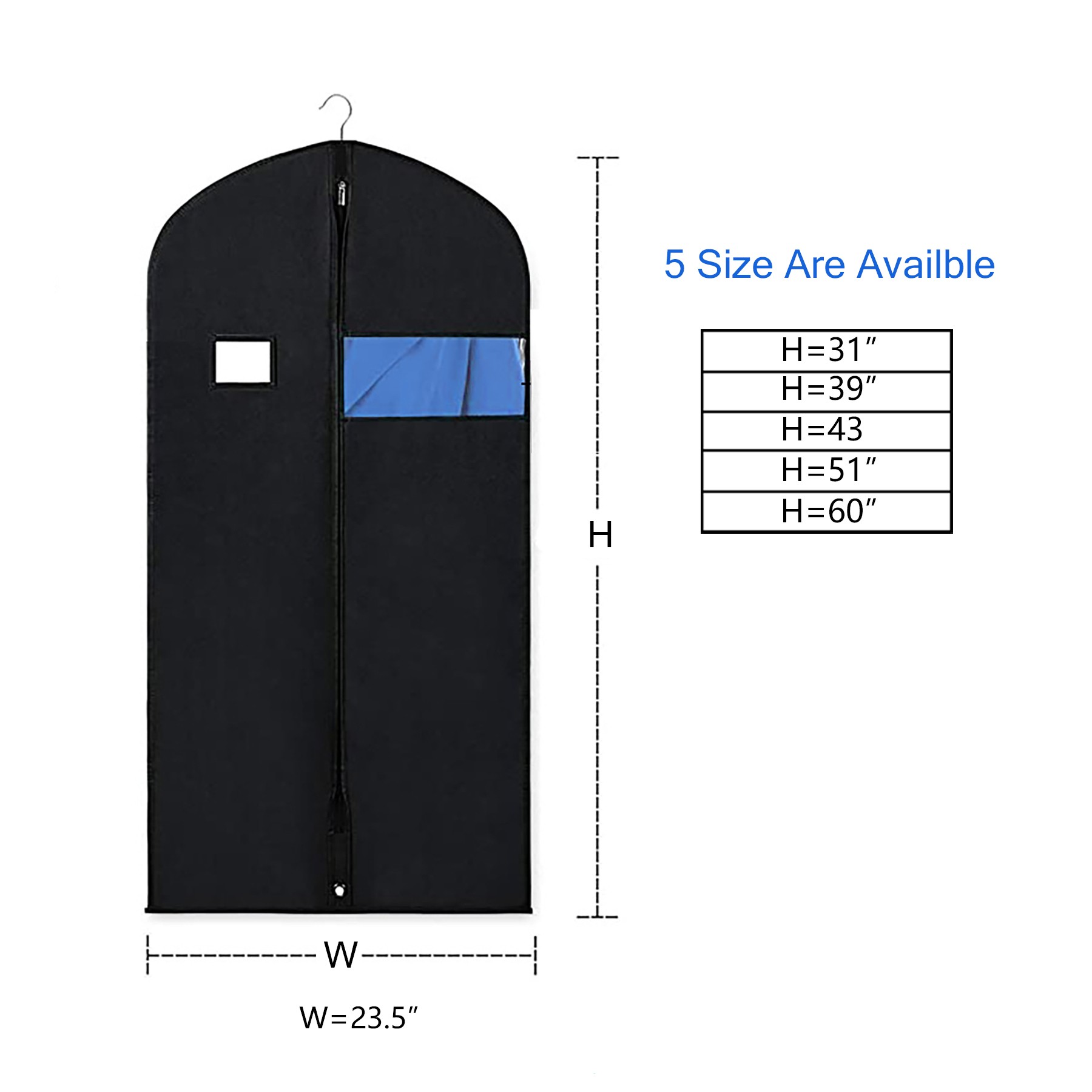 Garment Bag For Hanging Cloth 4