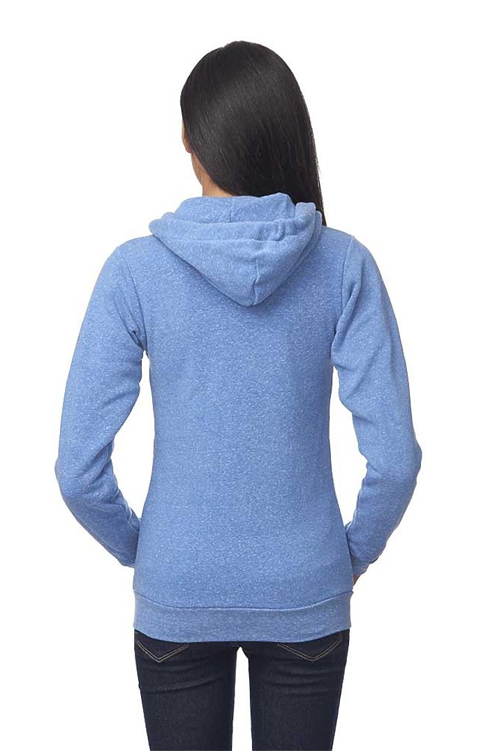 Unisex eco Triblend Fleece Full Zip Hoodie 5