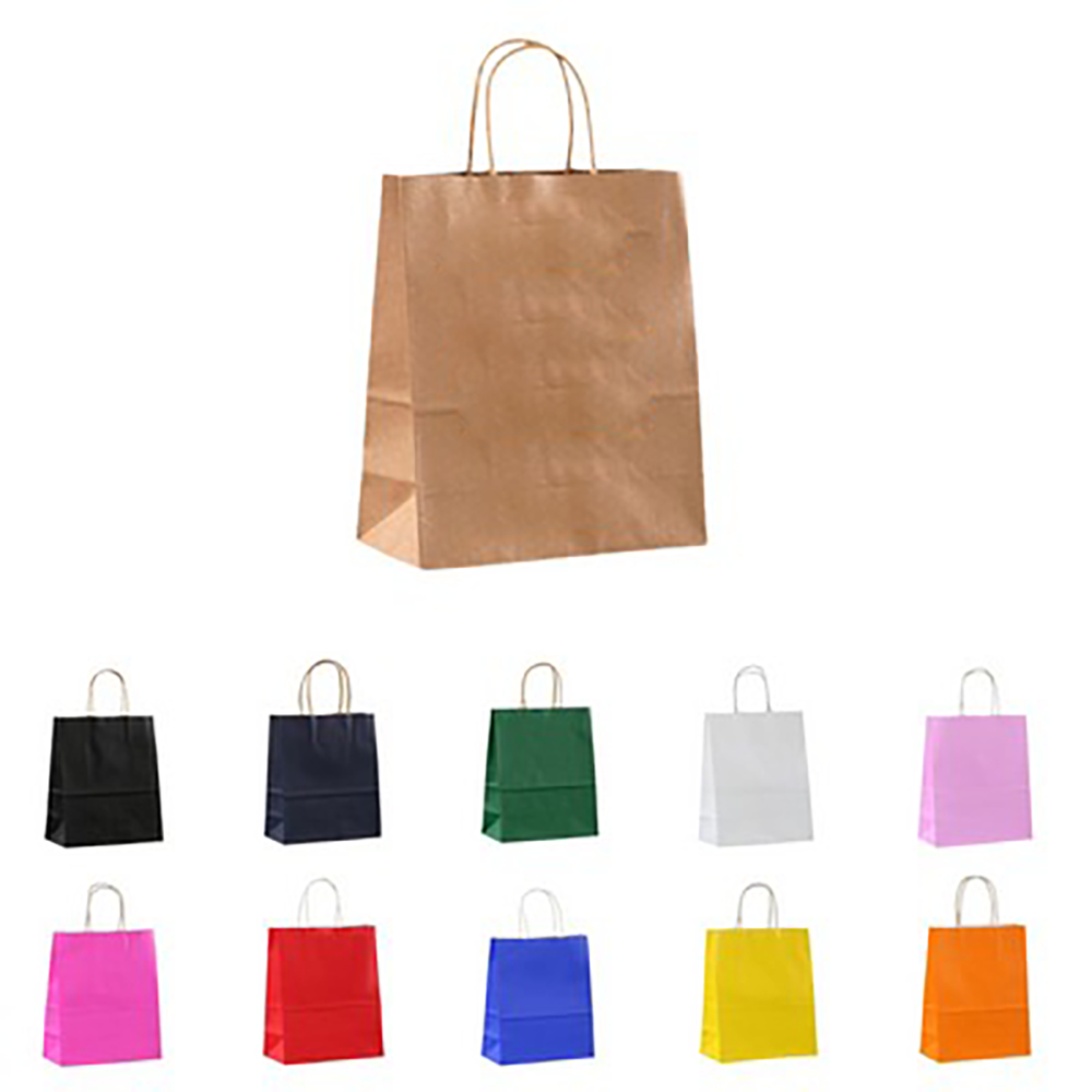 Natural Kraft Custom Paper Shopping Bag 5