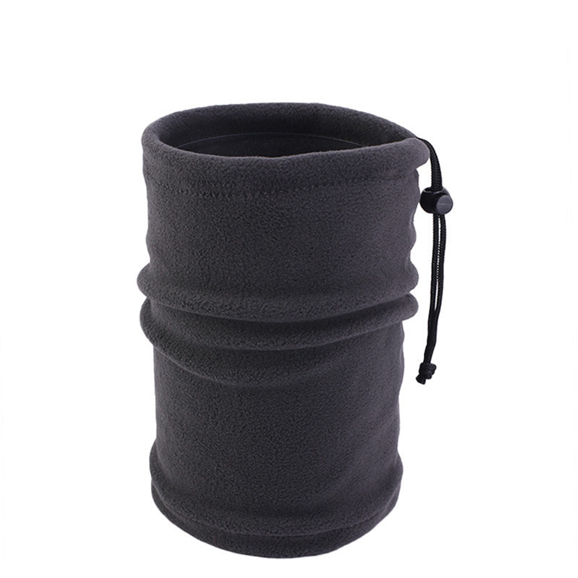 Polar Fleece Drawstring Neck Gaiter 11.81" x 9.84" 7