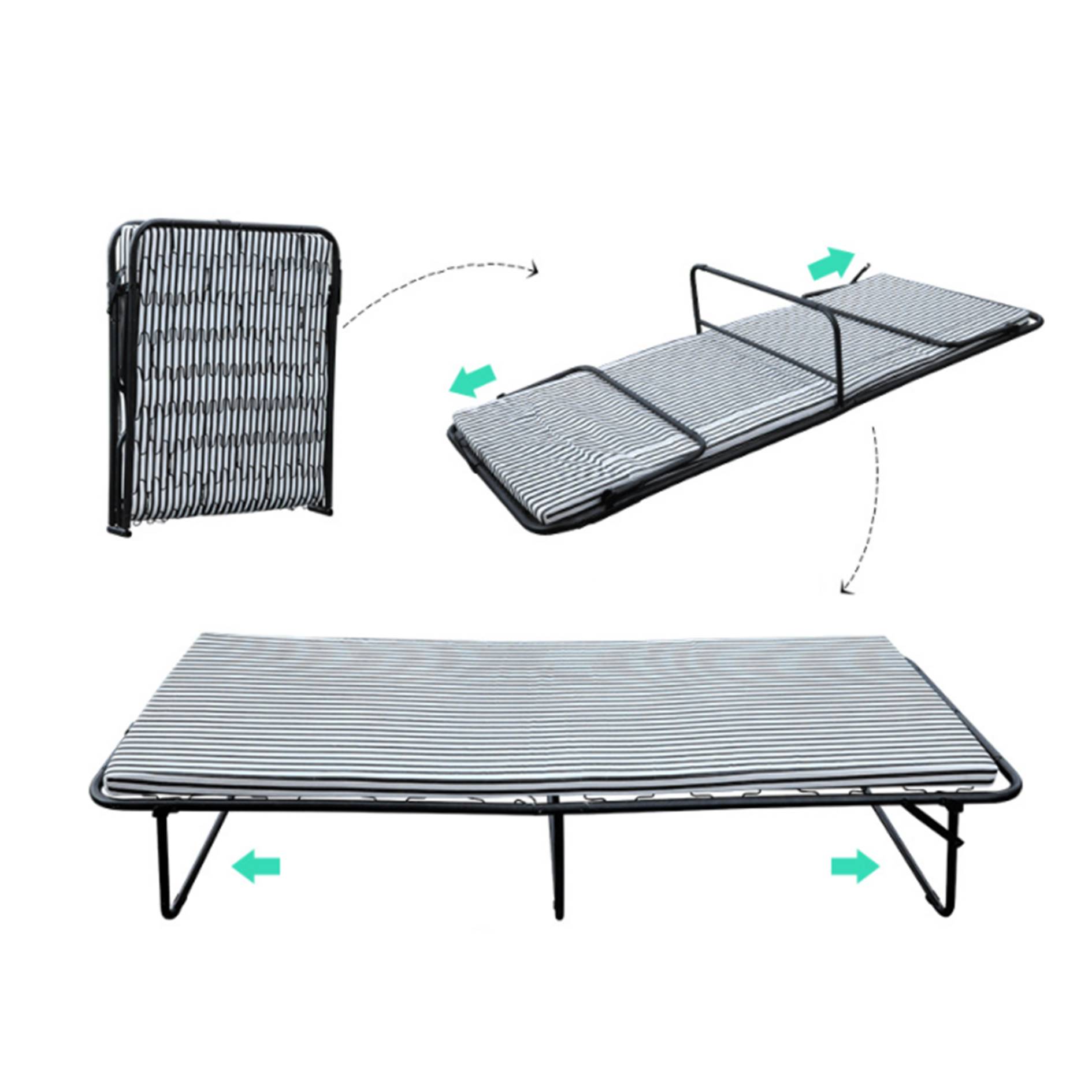Portable Foldable Camping Spring Bed 3