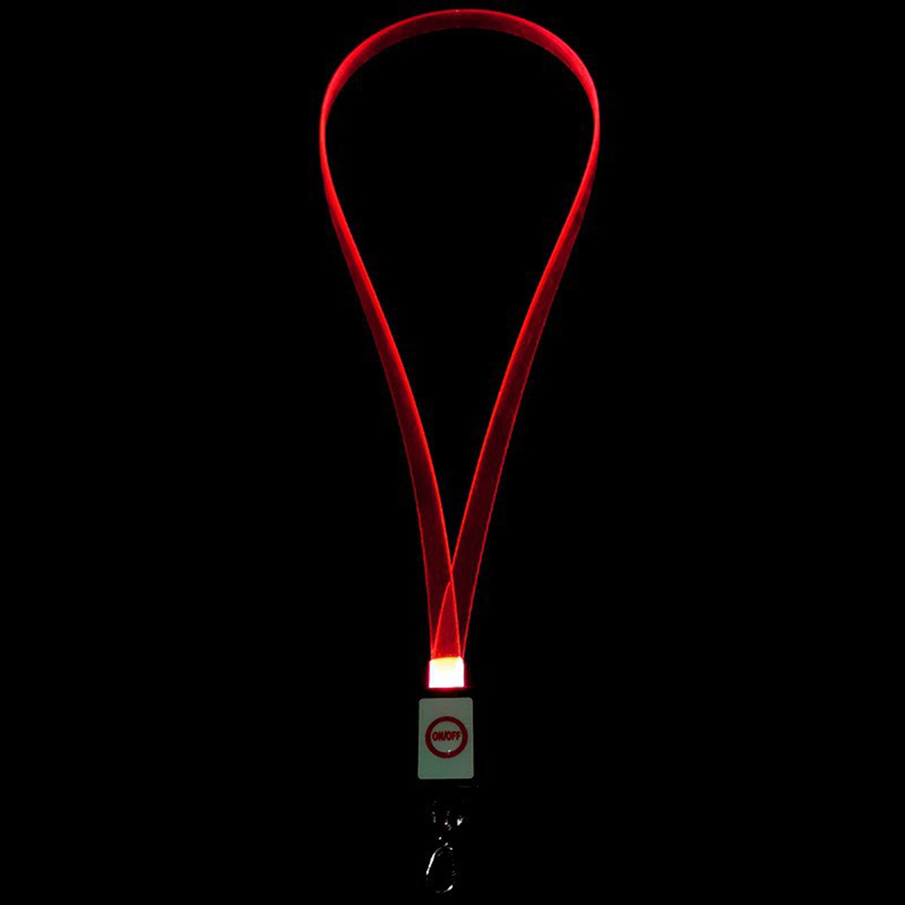 LED Light Transparent Lanyard 1