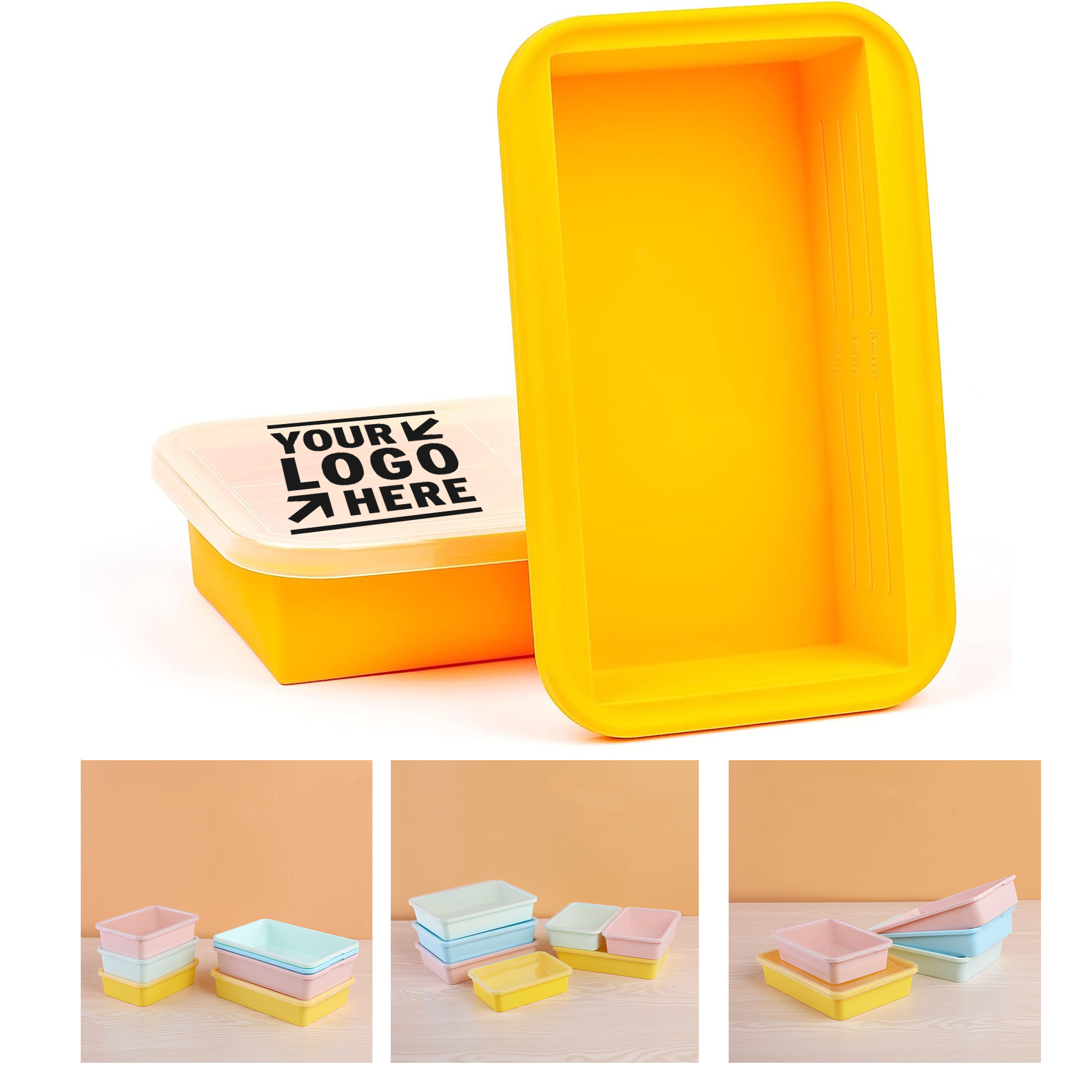 Storage Freezing Ice Trays With Lids 2