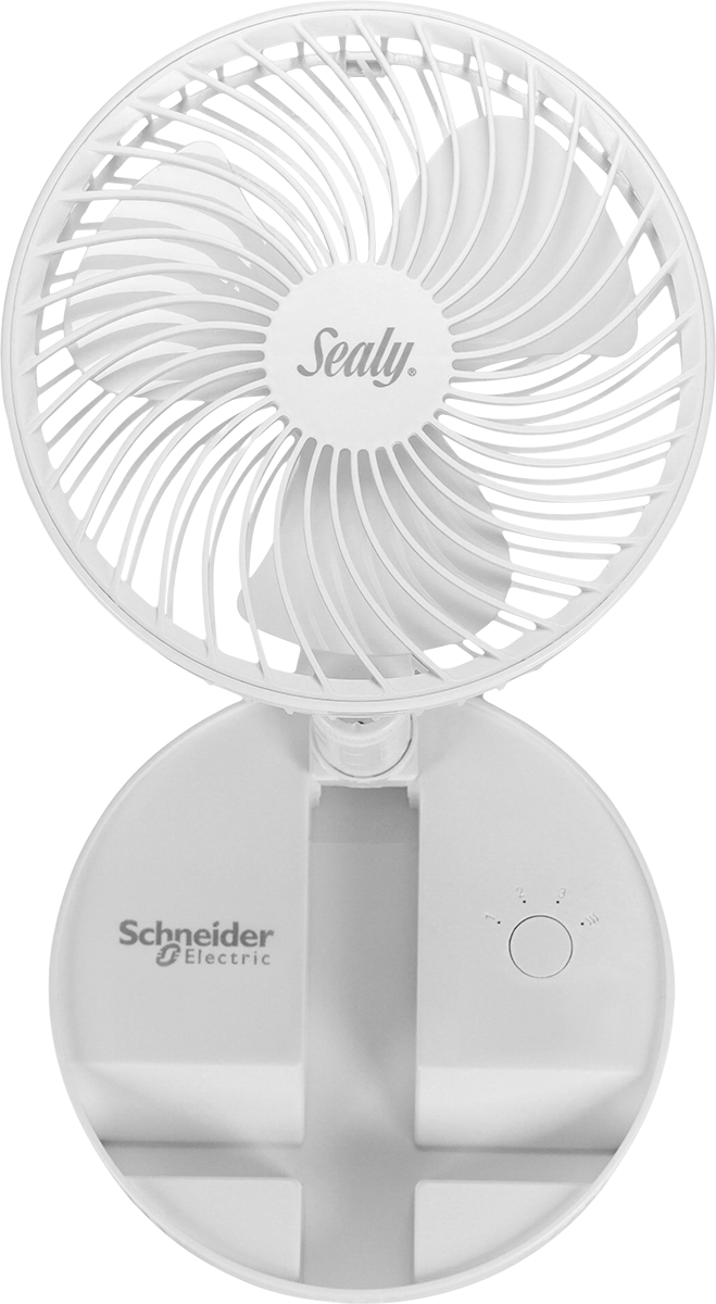 Sealy® Adjustable Desktop/Floor Fan 22