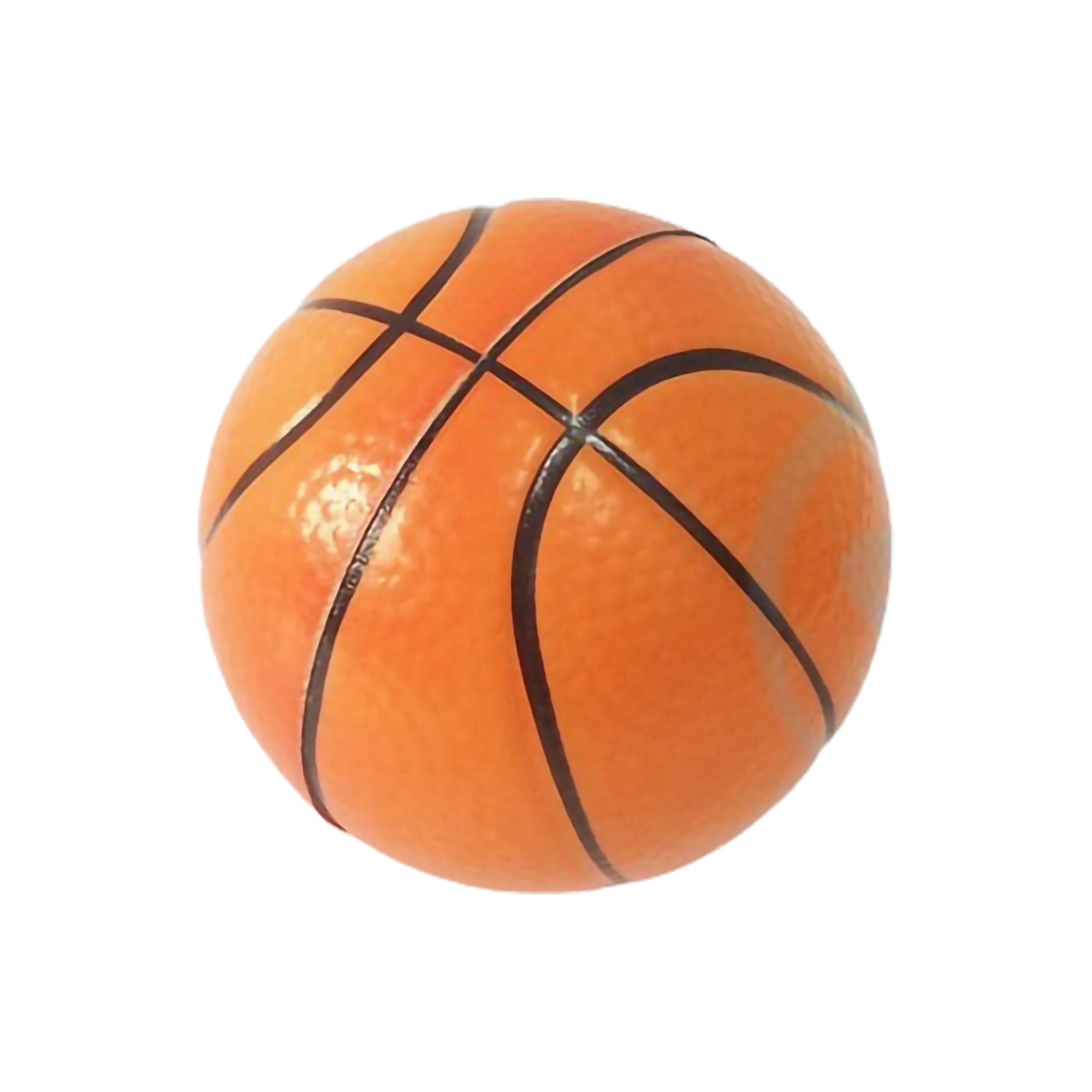 2.4" Basketball PU Foam Stress Reliever Ball MOQ50 2