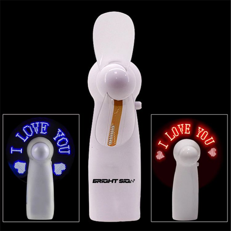 Programmable LED-Message Handheld Fan 2