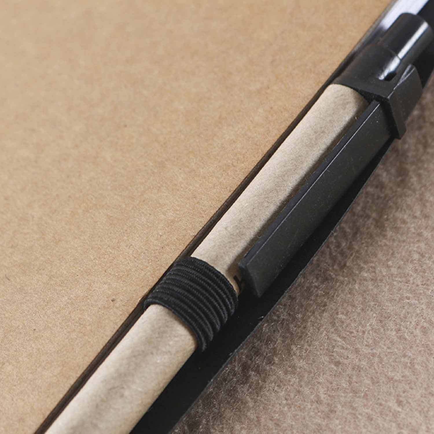 Eco-friendly kraft paper coil office business notebook 5