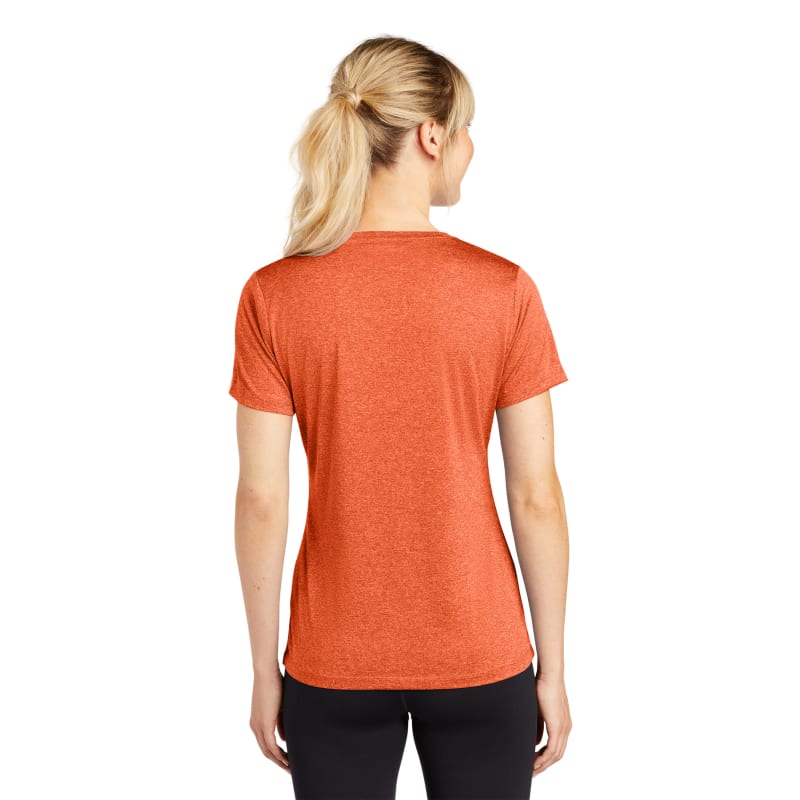 Sport-Tek Women's Heather Contender Scoop Neck Tee. 20