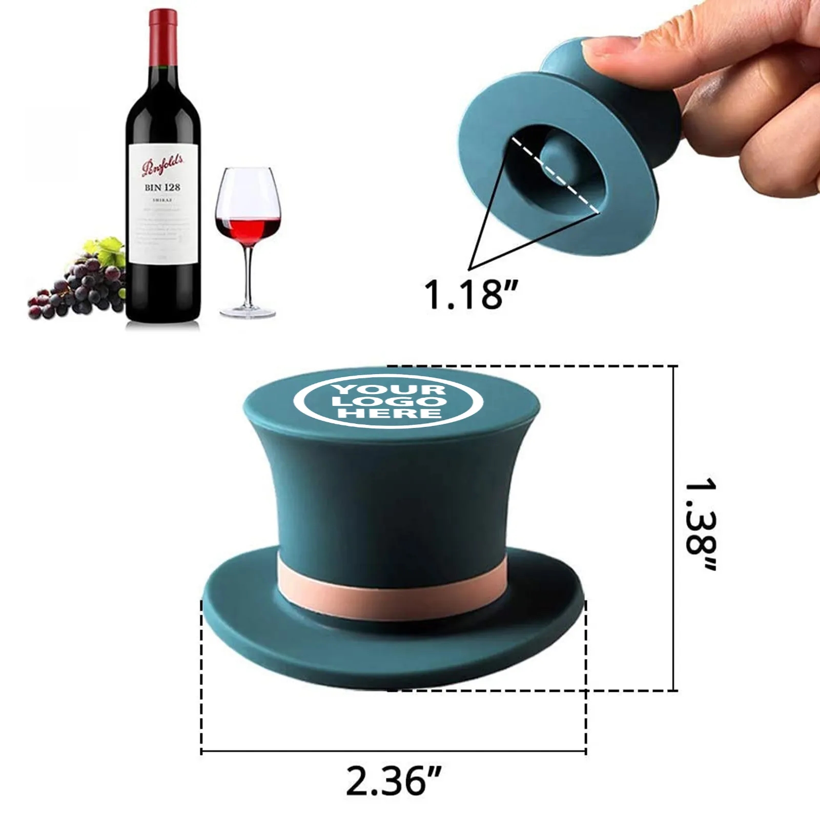 Wine Stopper Silicone Caps 3