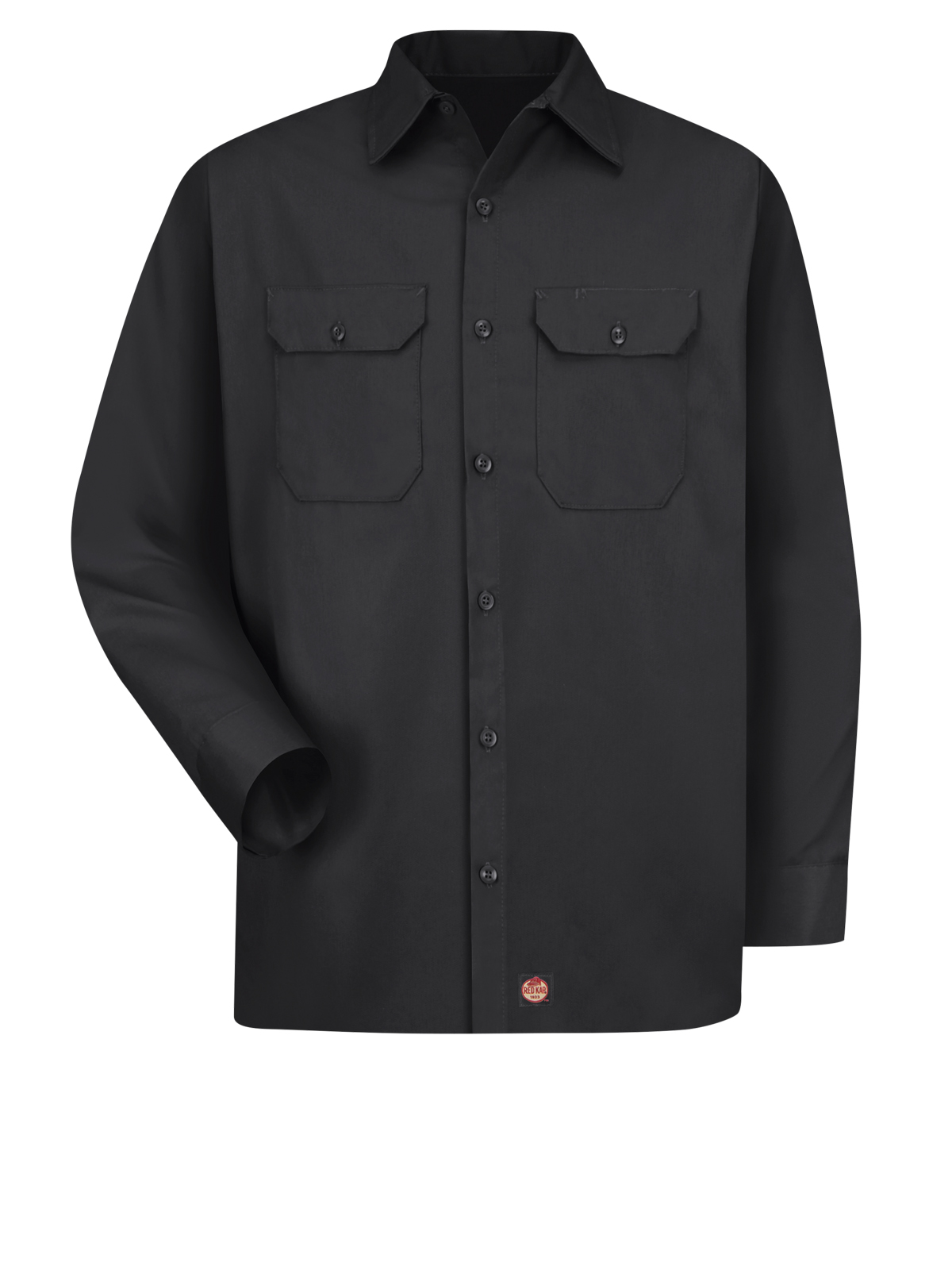 Red Kap Shirts -  Men's Long Sleeve Utility Uniform Shirt 4