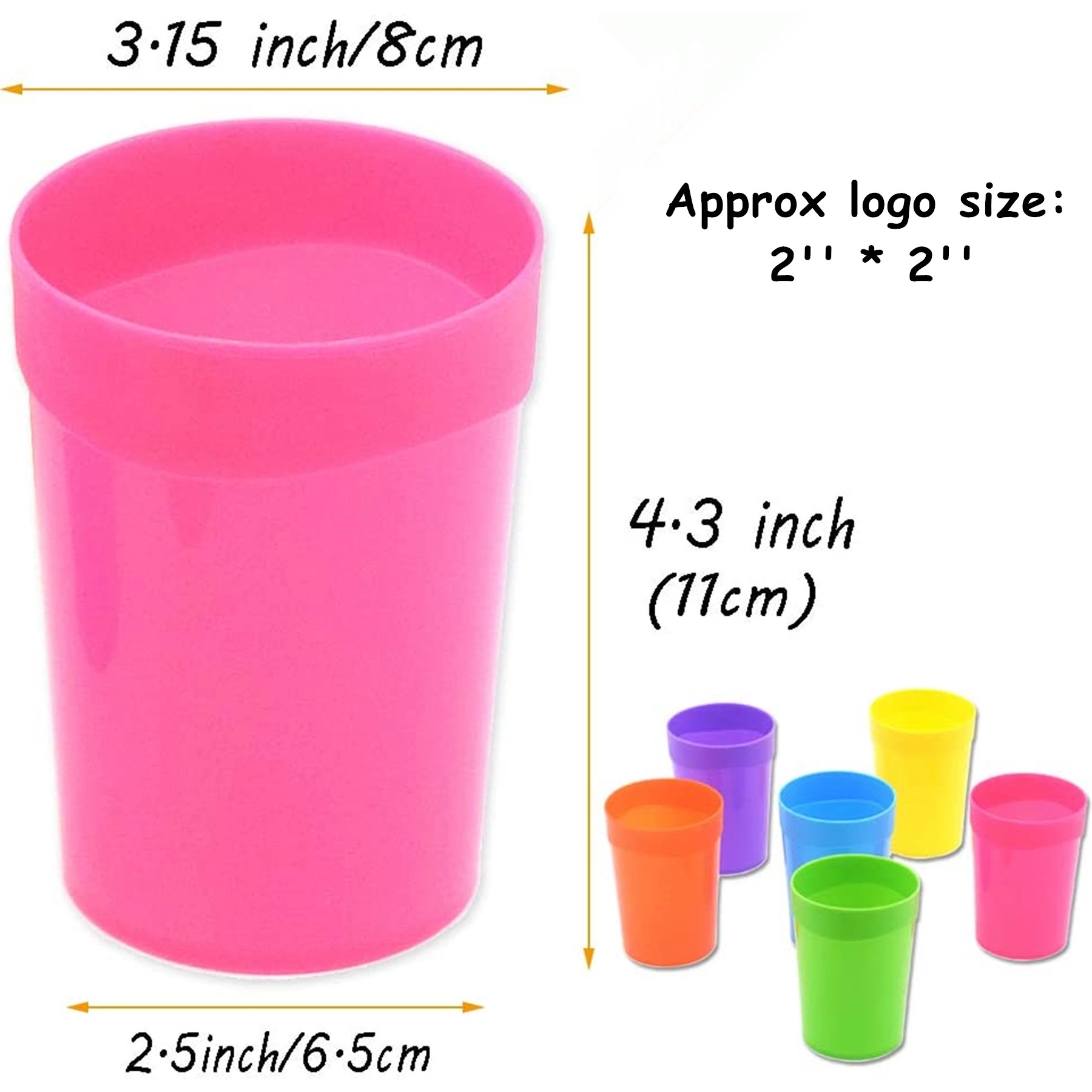Reusable Plastic Drinking Cup 3