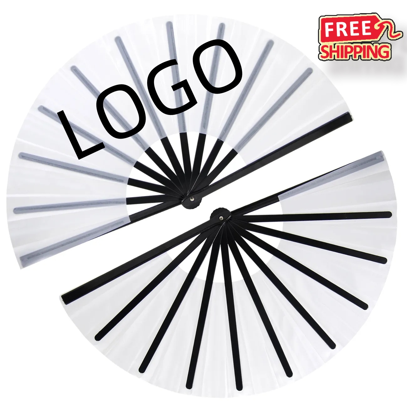 Bulk Wedding Fan Favors - Elegant Folding Guest Fan 1