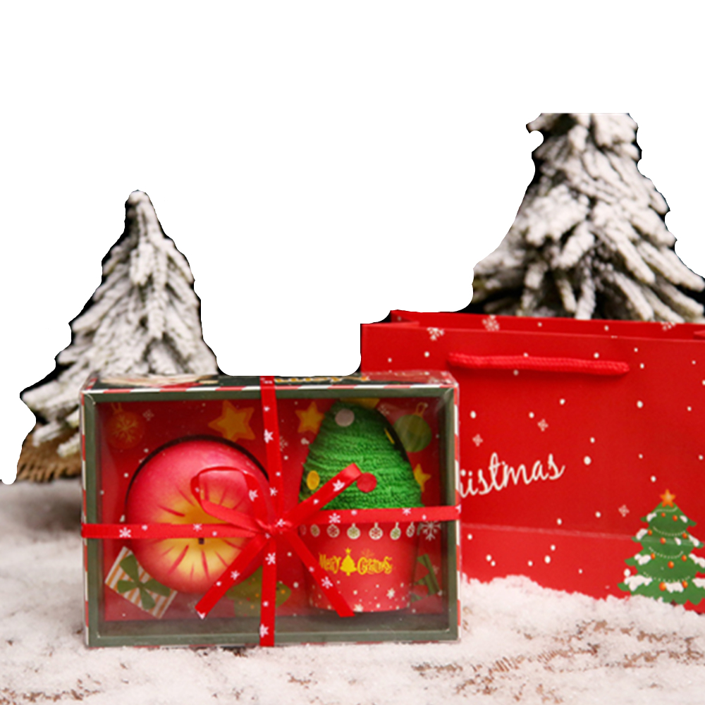 Christmas Tree Shaped Hand Towels Gift Towels 7