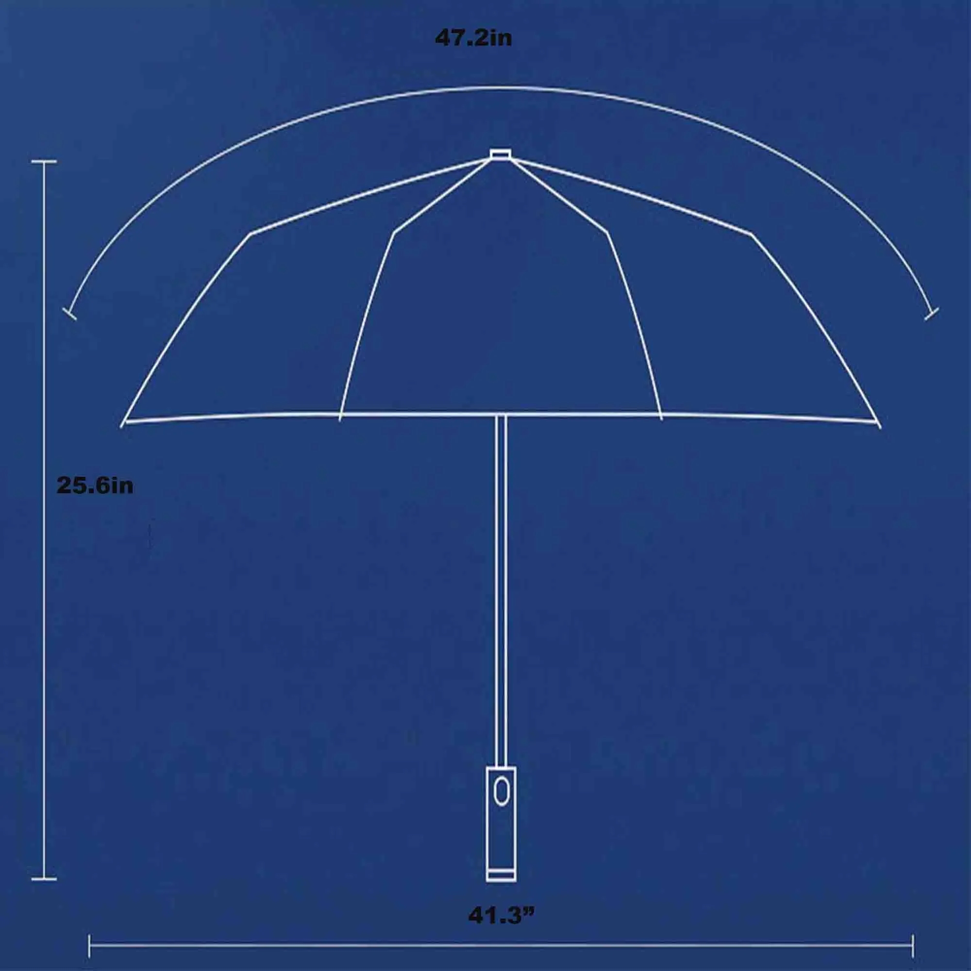 UV Protection LED Light Umbrella For Rain Windproof 1