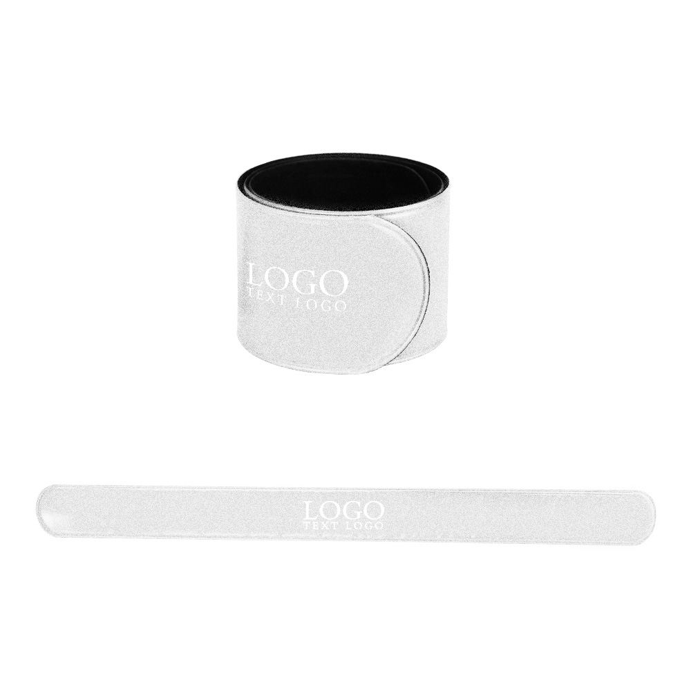 8.66"PVC Outdoor Reflective Slap Bracelets 1