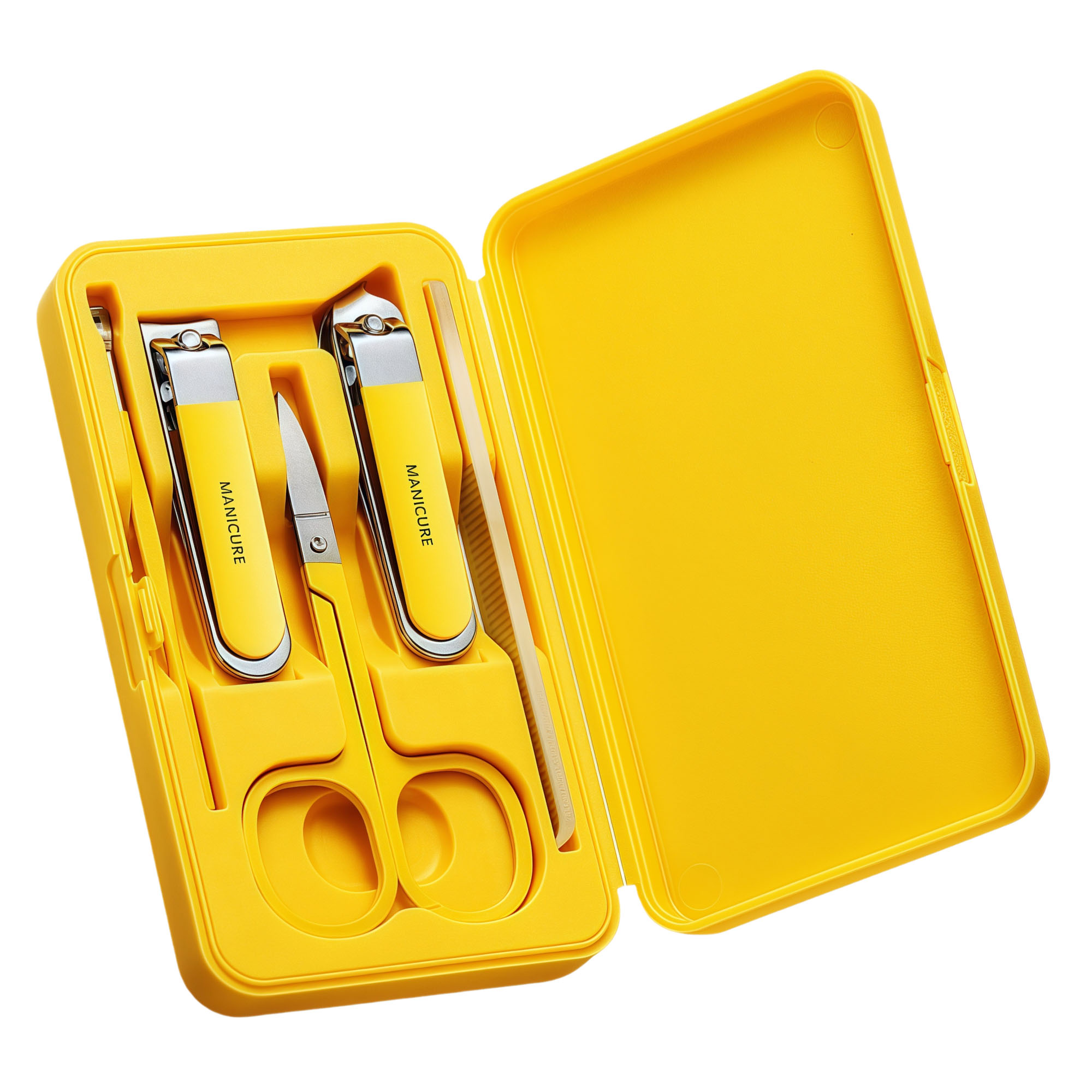5-Piece Nail Clipper Set with Nail File 5