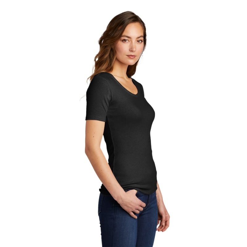 District Women's V.I.T. Rib Scoop Neck Tee 8