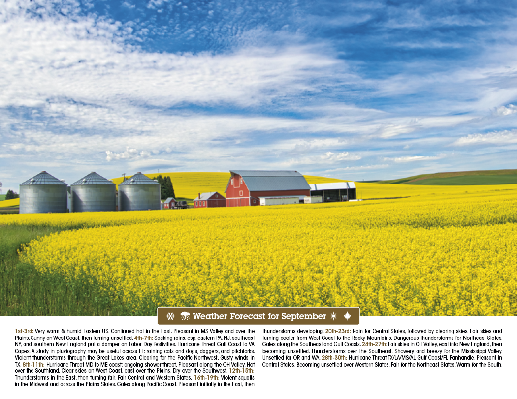 Triumph® Calendars Scenic Almanac 22