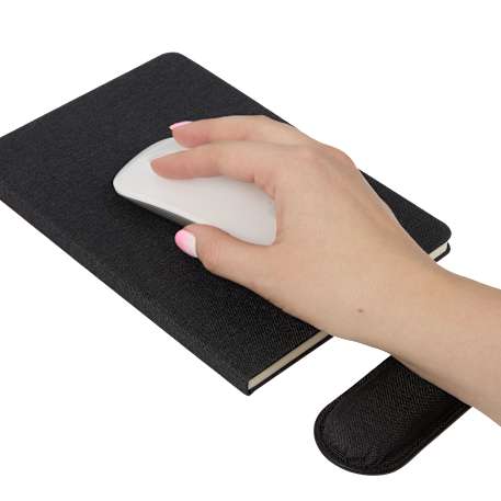 5.5" x 8.5" FSC® Recycled Mouse Pad Bound Notebook 92