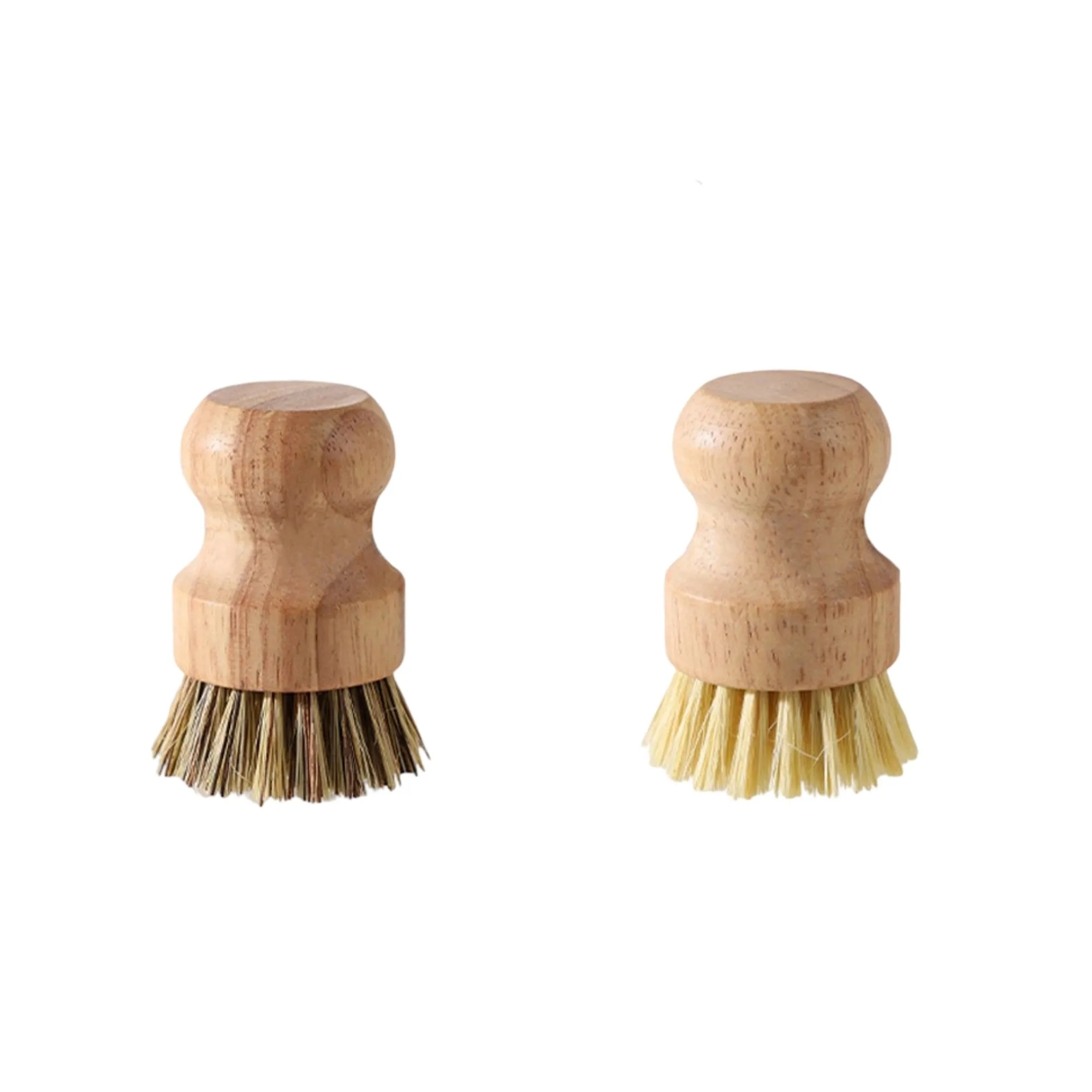 Solid Wood Handle Gentle Natural Material Dish Brush 2