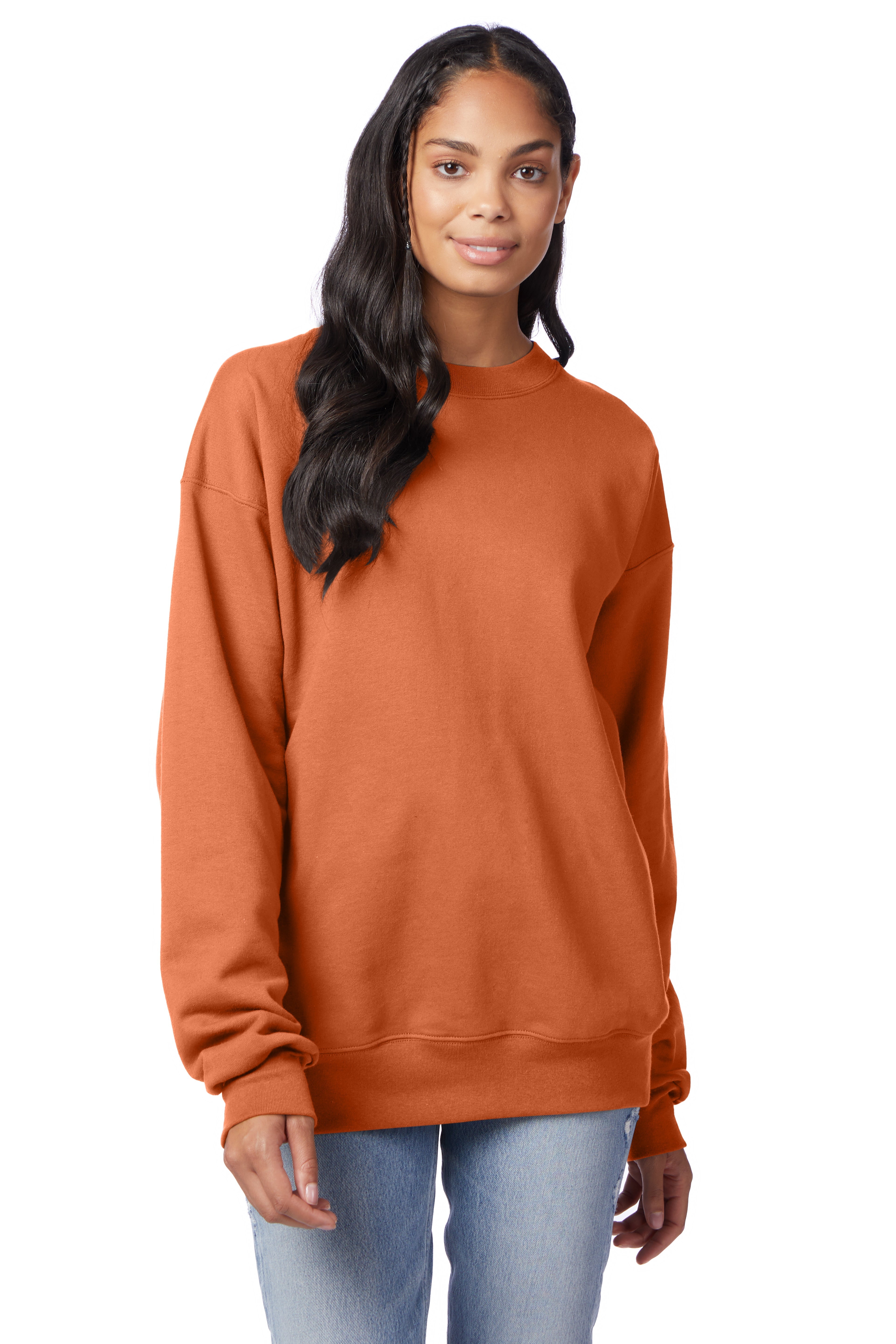 Hanes Ultimate Cotton® Fleece Sweatshirt, custom hoodie or sweatshirt with logo imprint 3