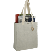 Repose 10oz Recycled Cotton Box Tote w/Snap 64
