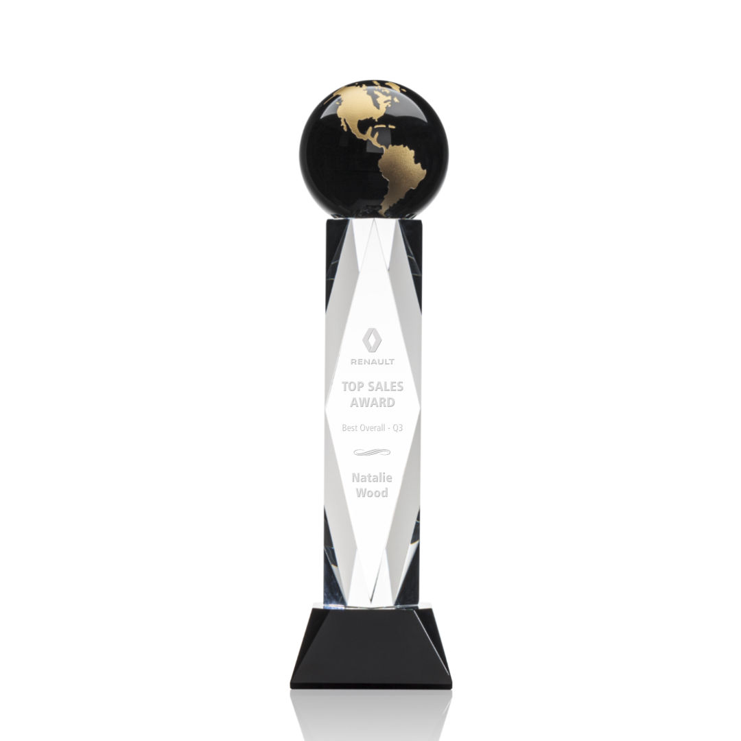 Ripley Globe Award - Black/Gold 5