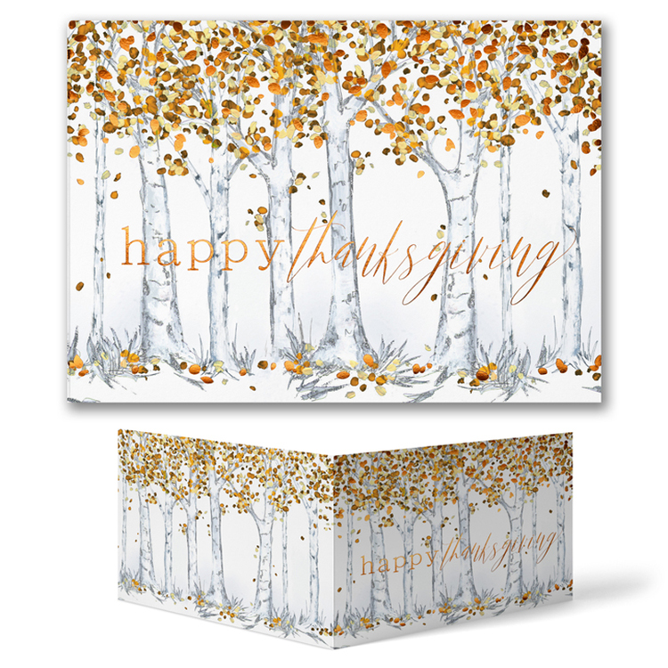 Fall Foliage Thanksgiving Card 1