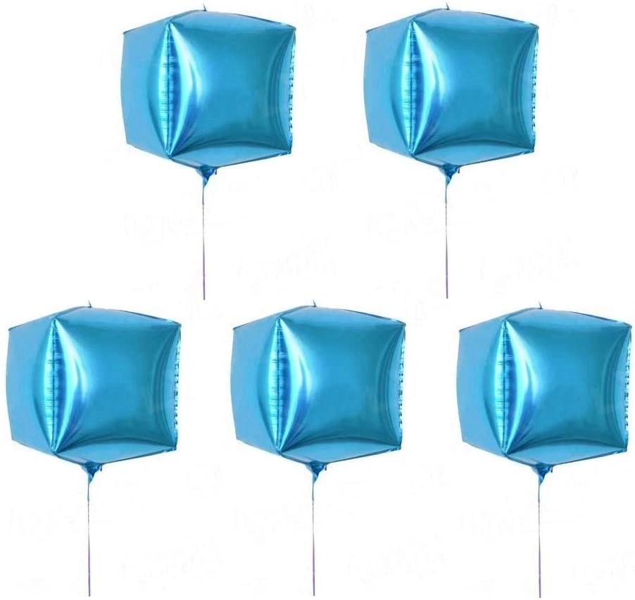 4D Square Aluminum Foil Balloon 4