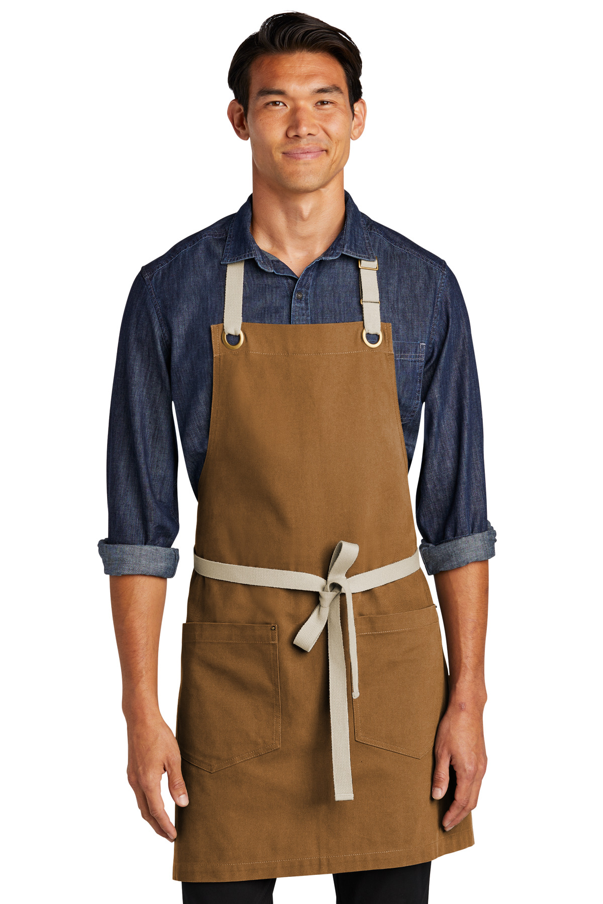 Port Authority Canvas Full-Length Two-Pocket Apron A815 38