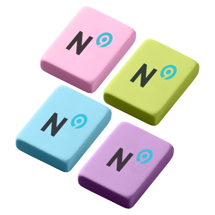 Kido Square Rubber Eraser 2