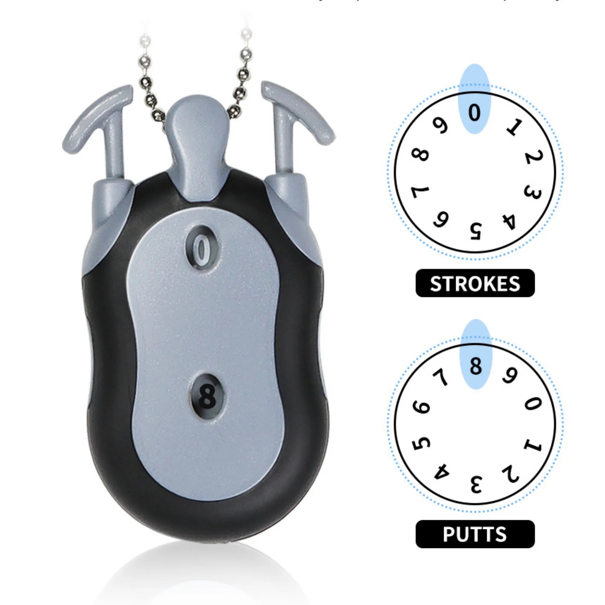 Mini Portable Golf Score Counter 5
