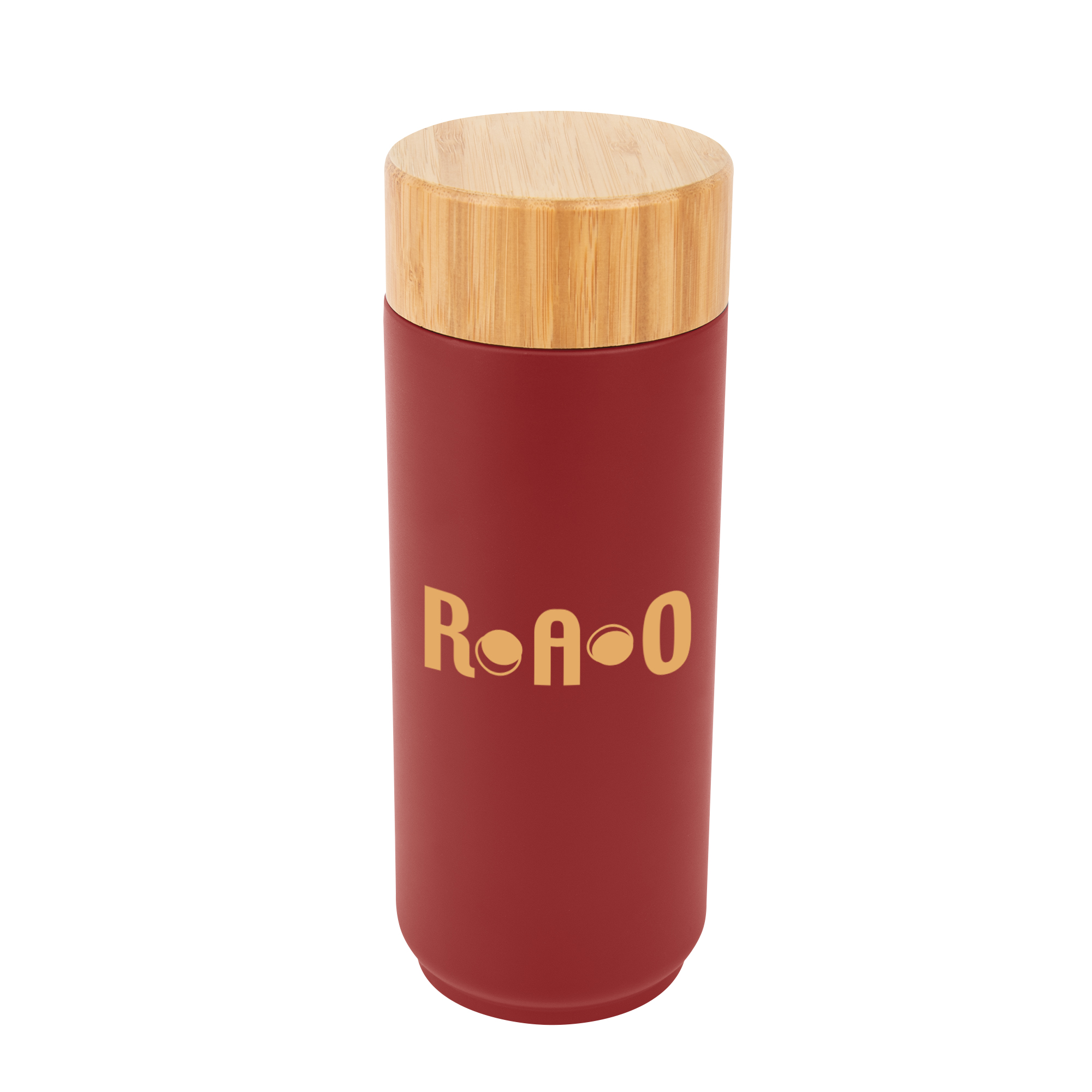 16 Oz. Stainless Steel Lexington Bottle With Bamboo Lid 3