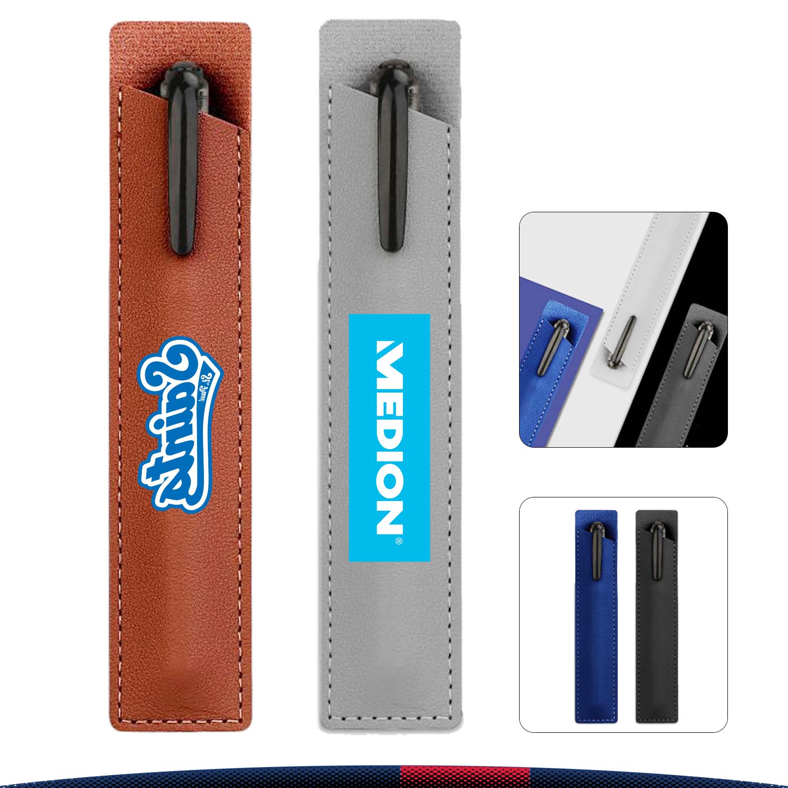 Pure Leather Pen Case 5