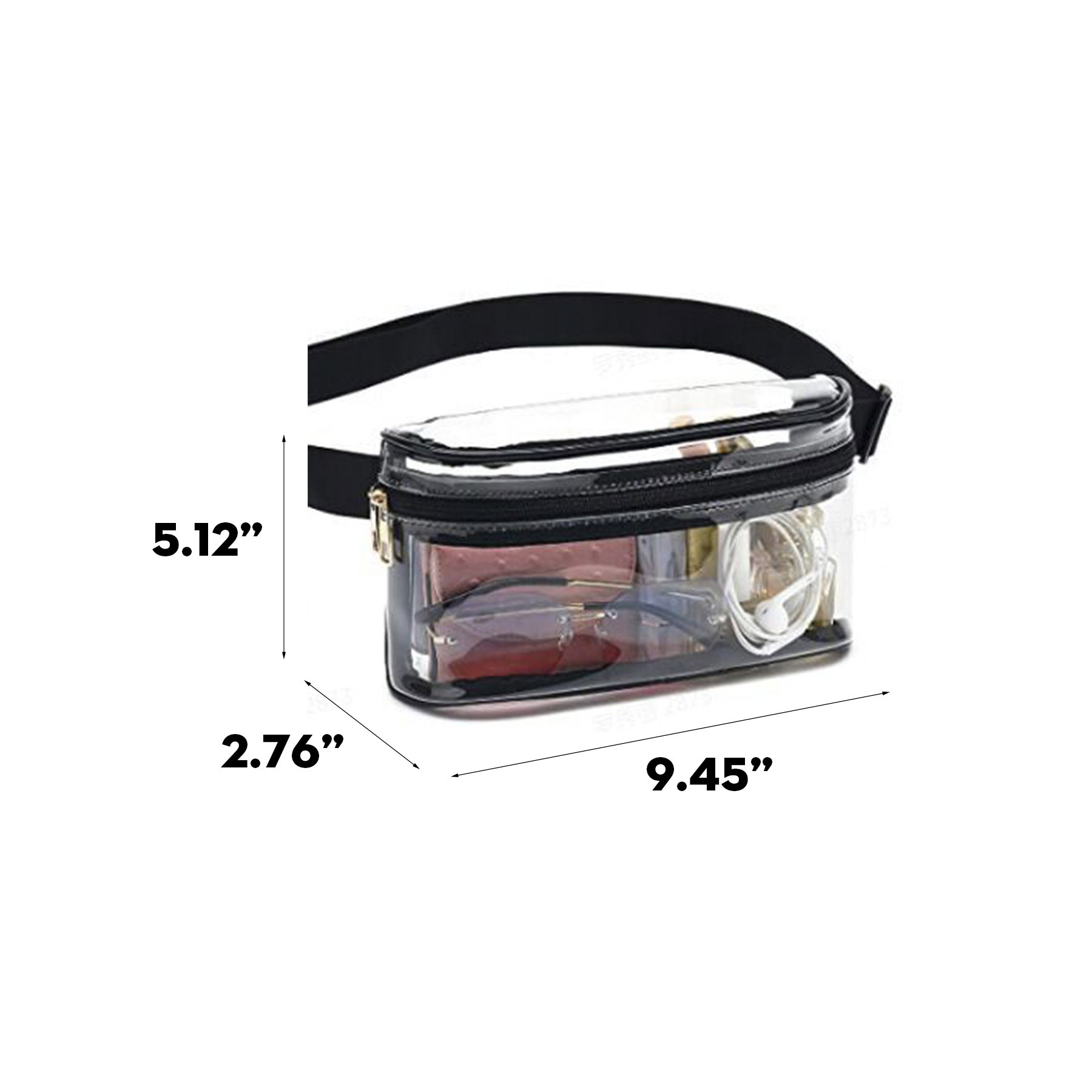 Solid Color Case Fanny Pack 3