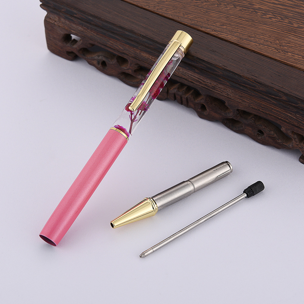 Flower Dynamic Liquid Ball Pen 10