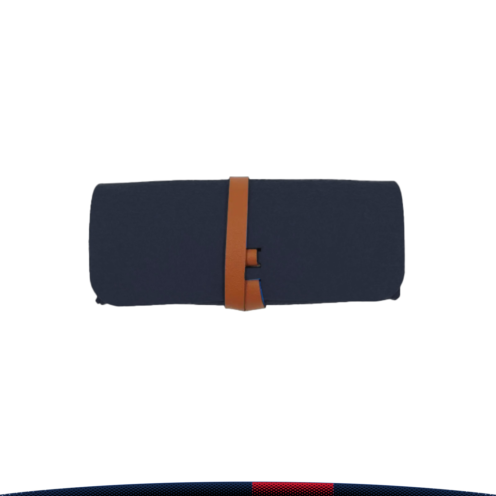 Skopee Reversible Felt Roll-Up Glasses Pouch 5