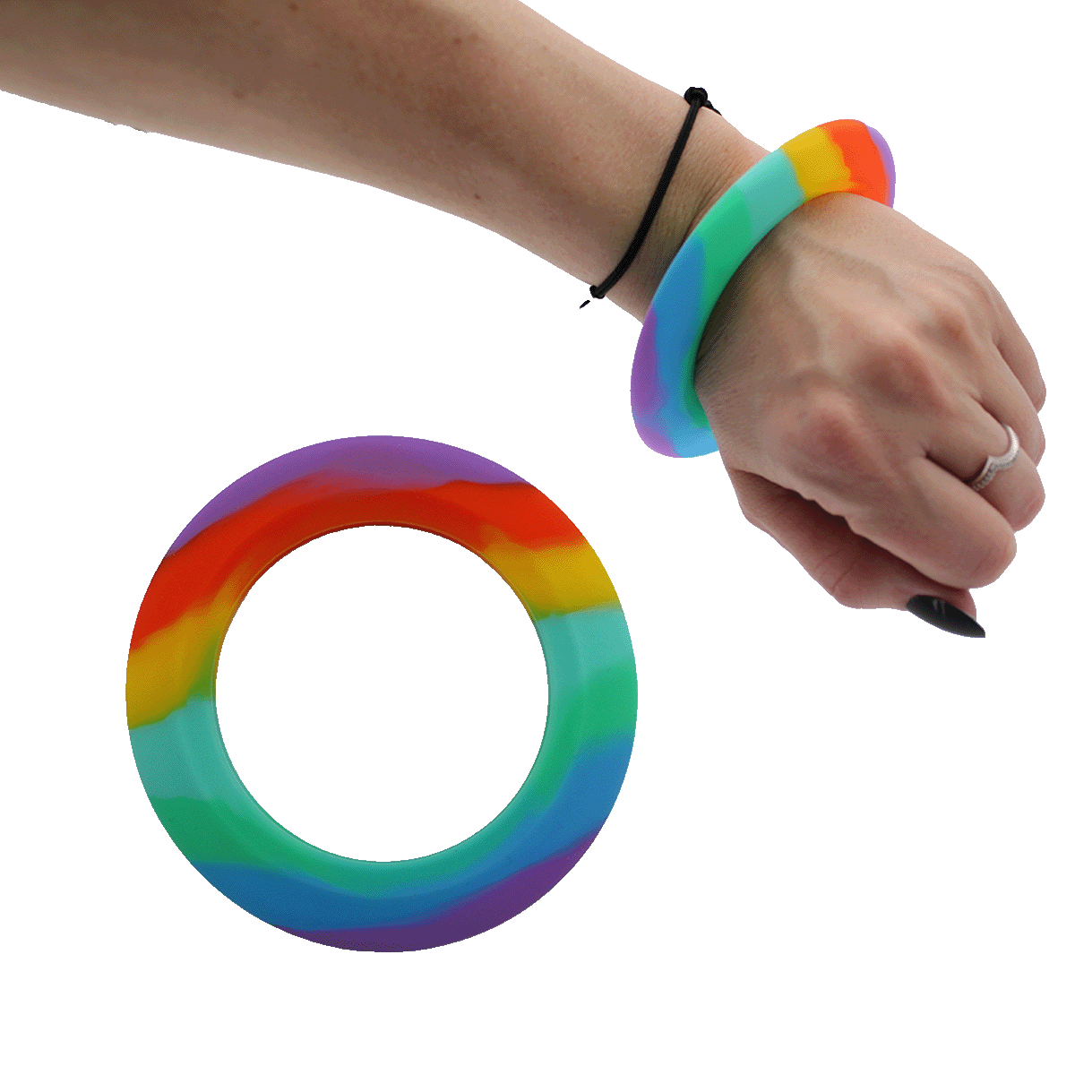 Rainbow Wrist Disc 6