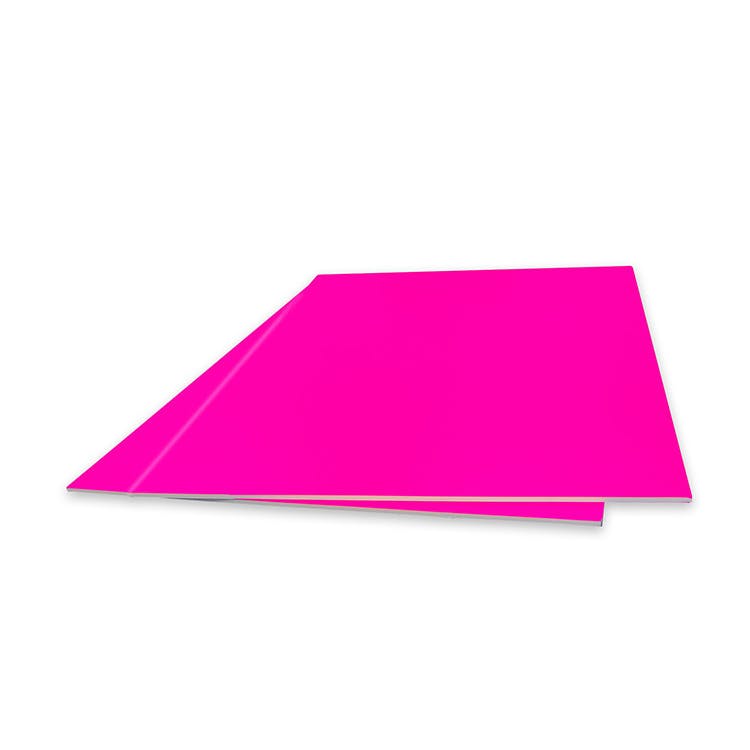 Bazic 20" x 30" Fluorescent Pink Foam Board 2
