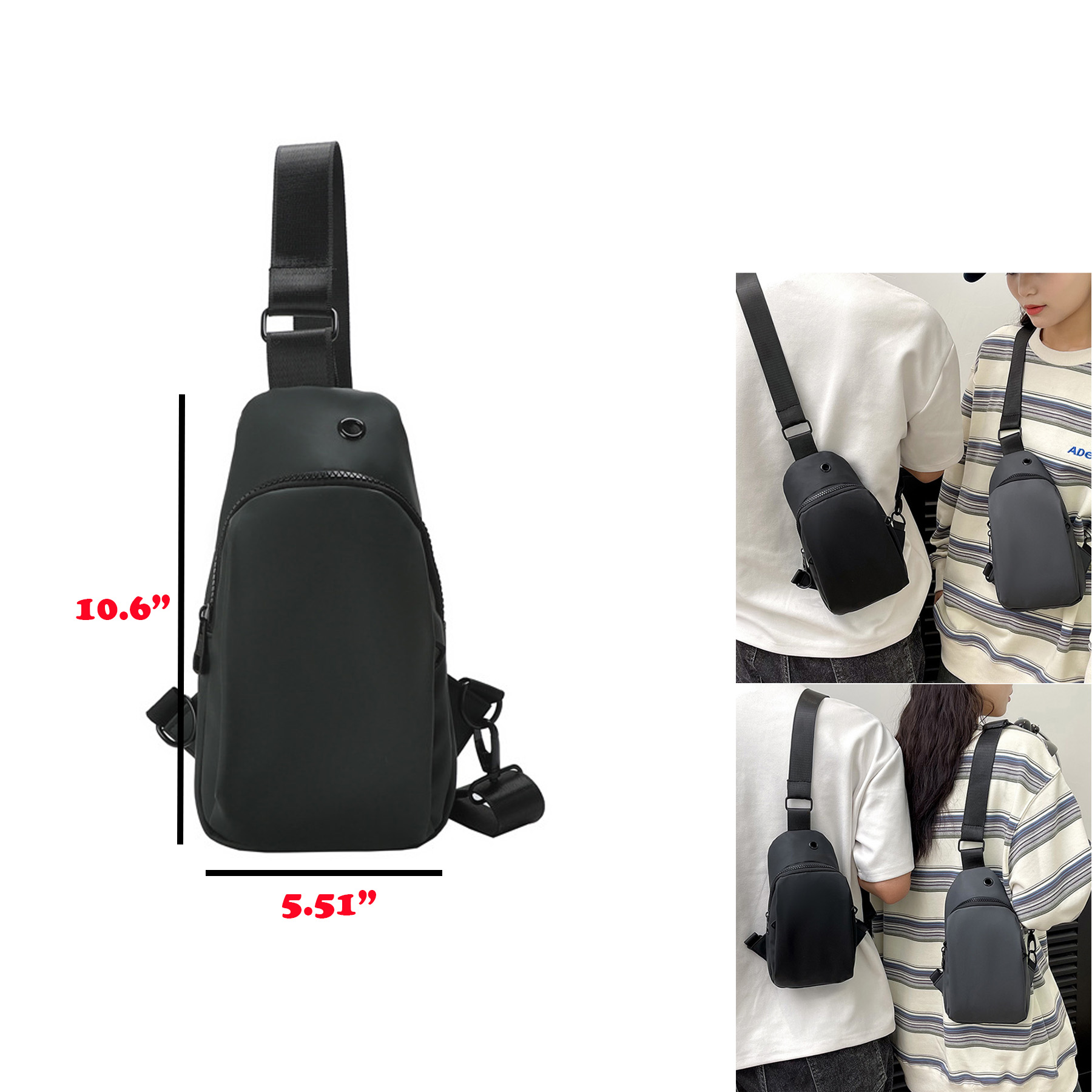 Fashion Diagonal Chest Bag 3