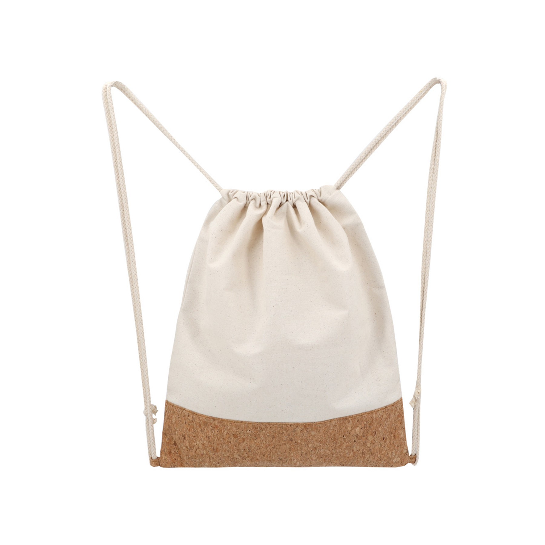 Cotton And Cork Drawstring Bag 3