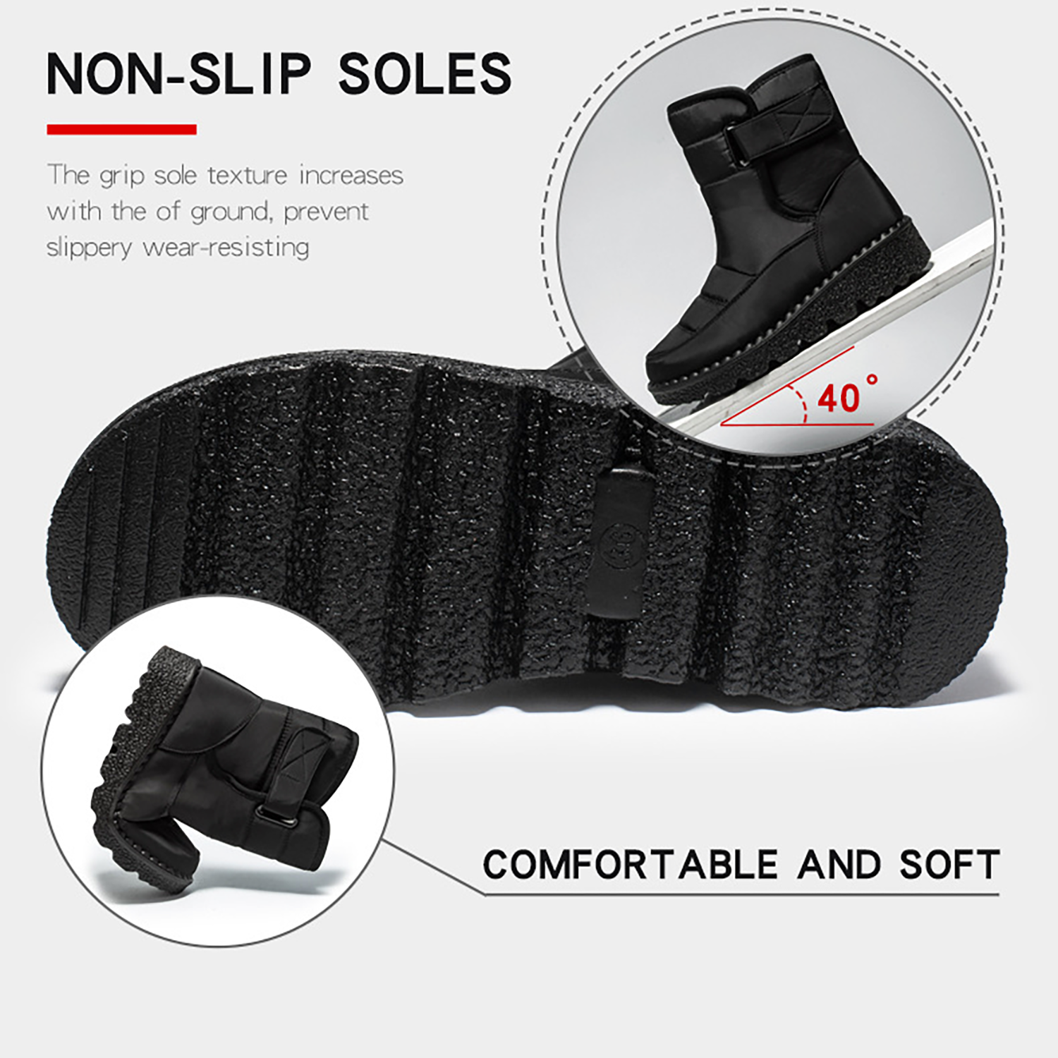Warm Waterproof Winter Snow Boots 7