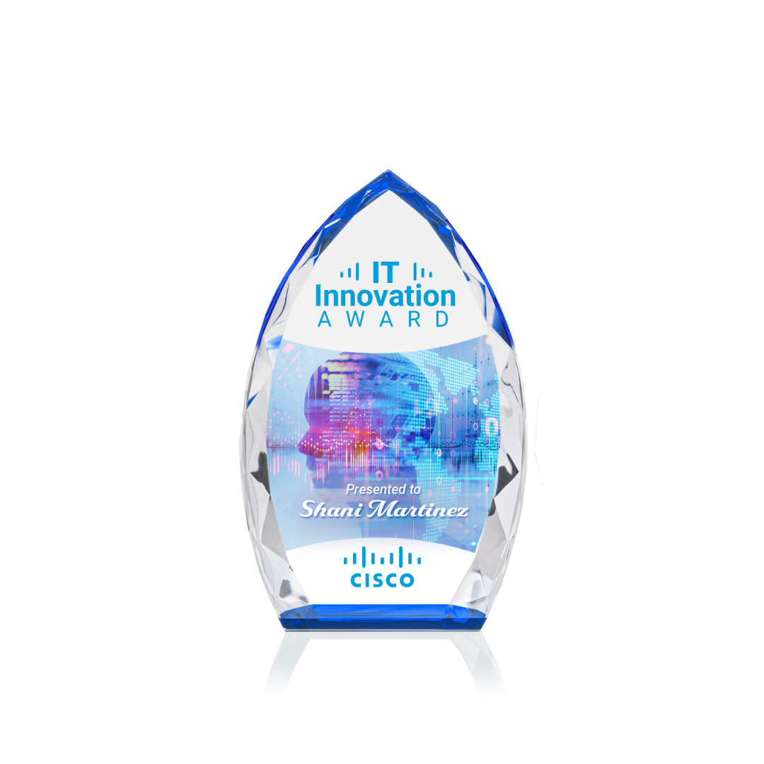 Wilton VividPrint™ Award - Blue 6