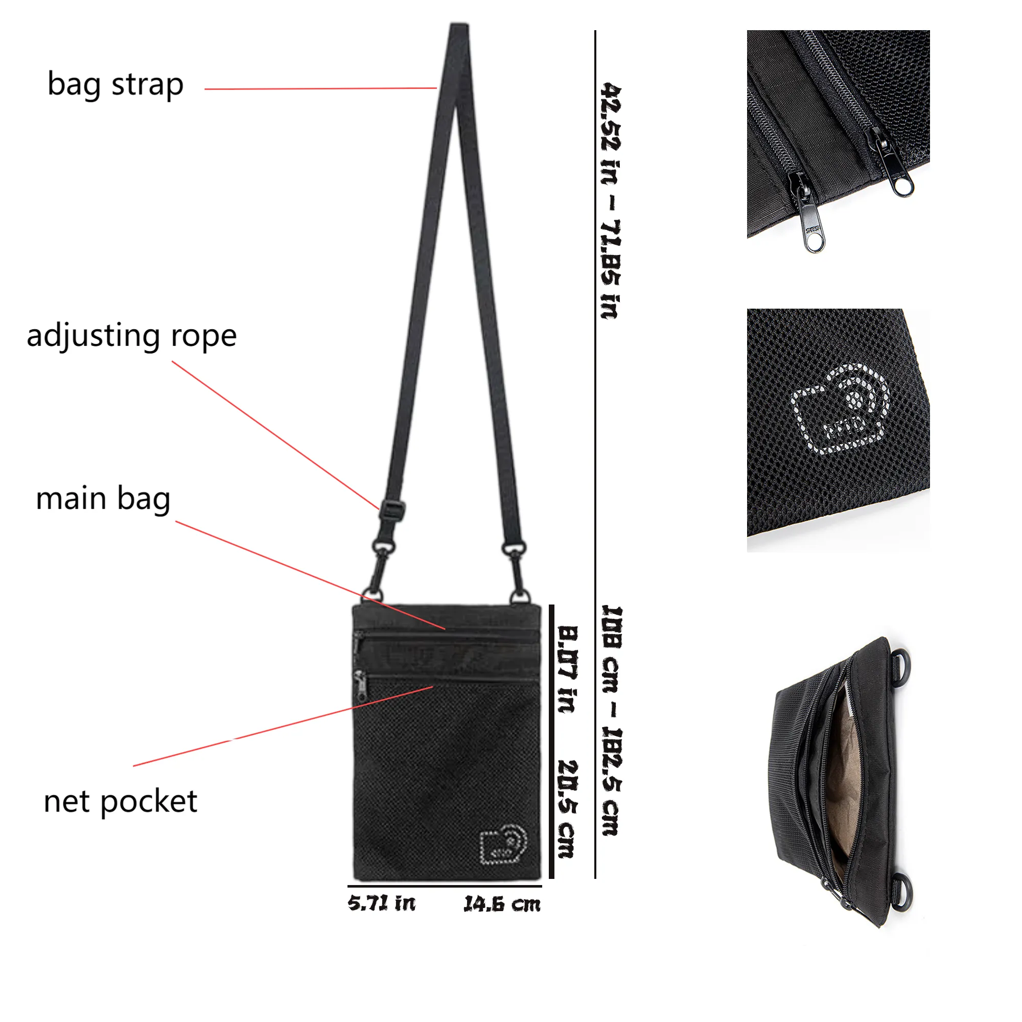 RFID-Blocking Waterproof Neck Passport Holder 3