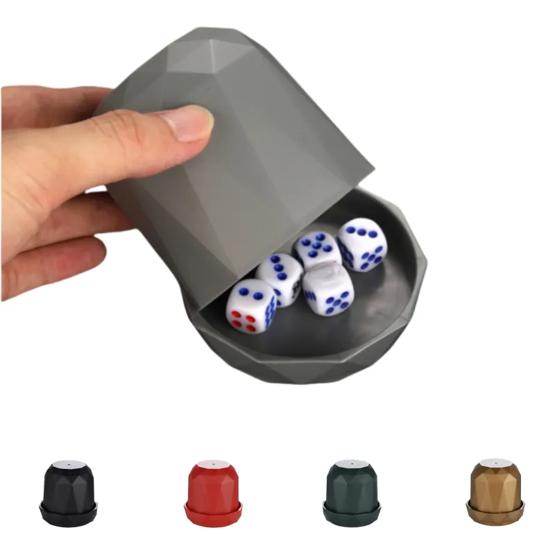 Plastic Dice Cup Set 6