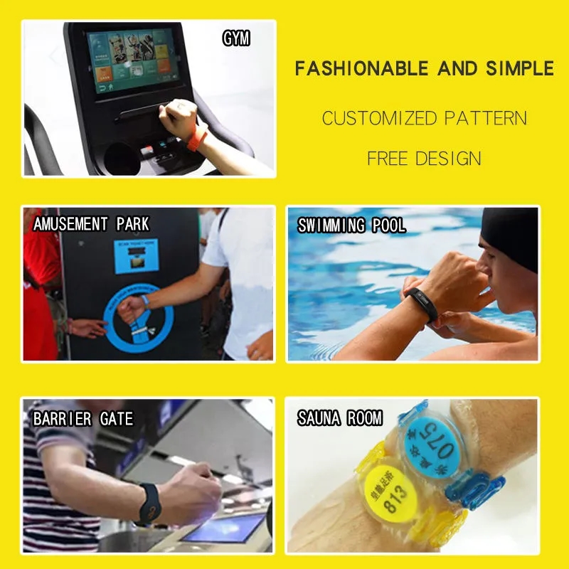Waterproof RFID Bracelet - Secure Wristband Accessory 4