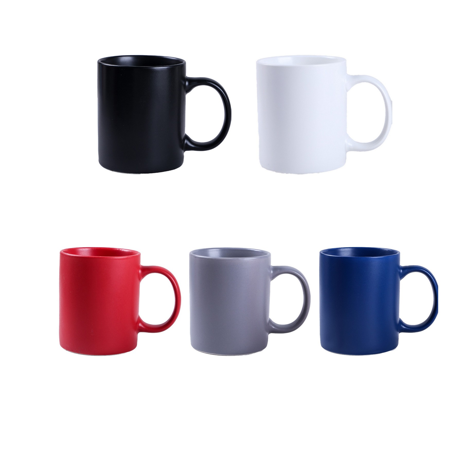 Solid Matte Ceramic Mugs 2
